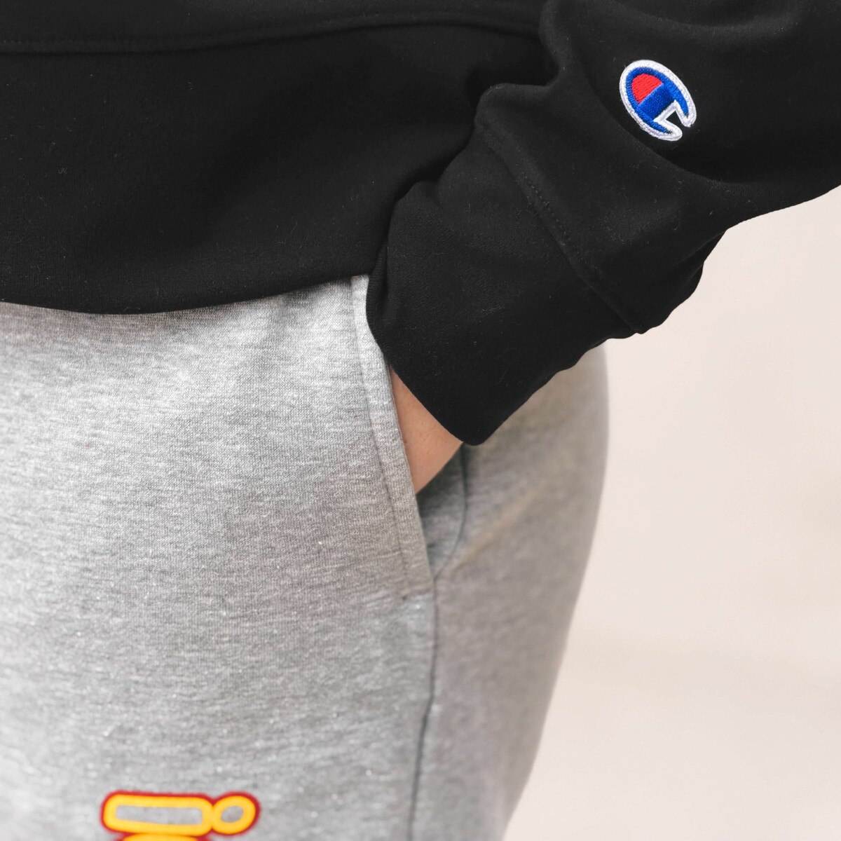 Champion® Women's Iowa State Black Crewneck